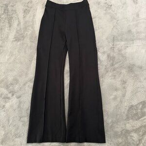 Spanx Smooth Perfect Fit Ponte Flare Pants Black Women's MEDIUM 20252R